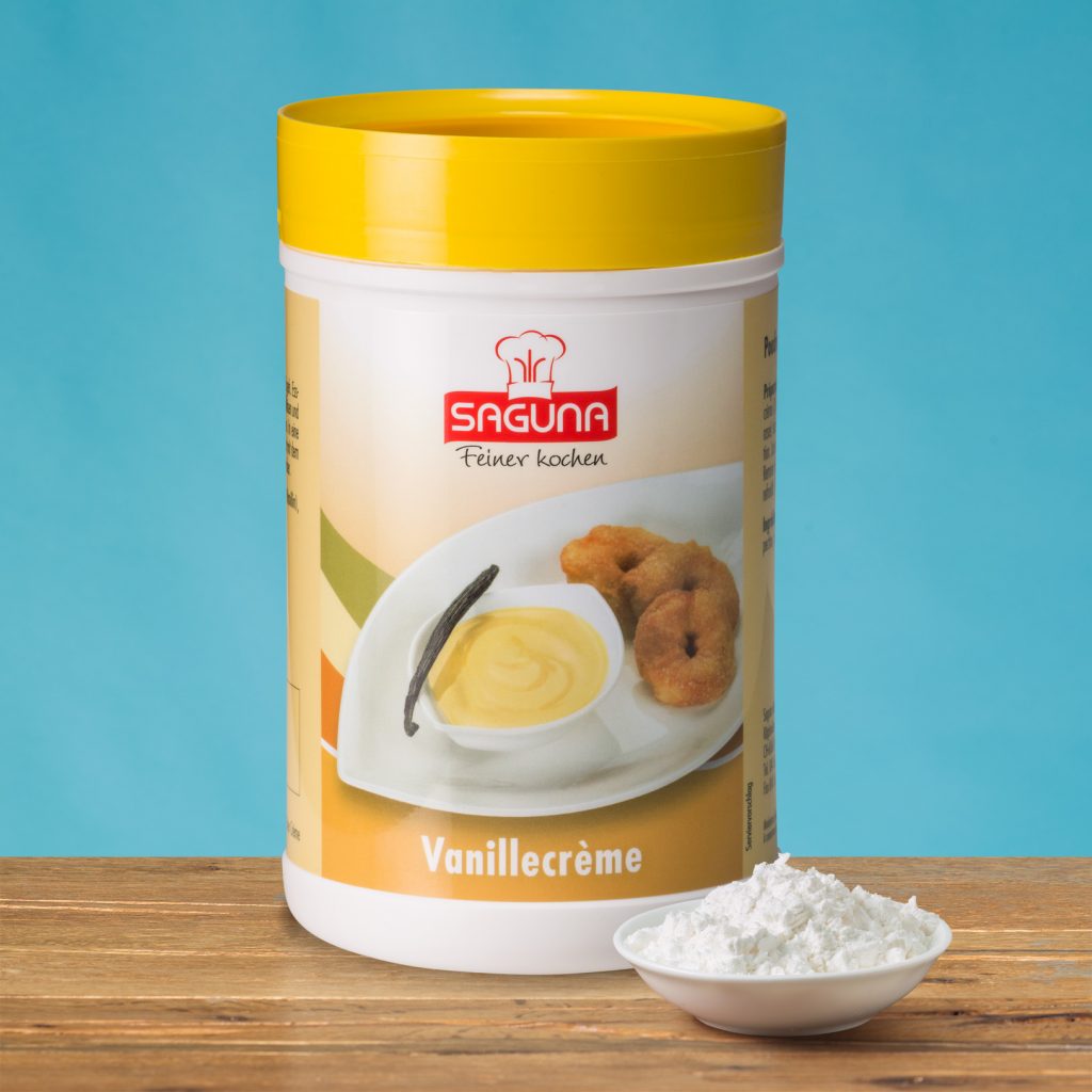 Vanillecrème – Laktose- und zuckerfrei – Feiner kochen mit Saguna