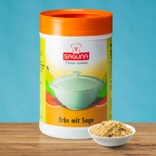 Erbs mit Sago - Suppe von Saguna aus Obwalden